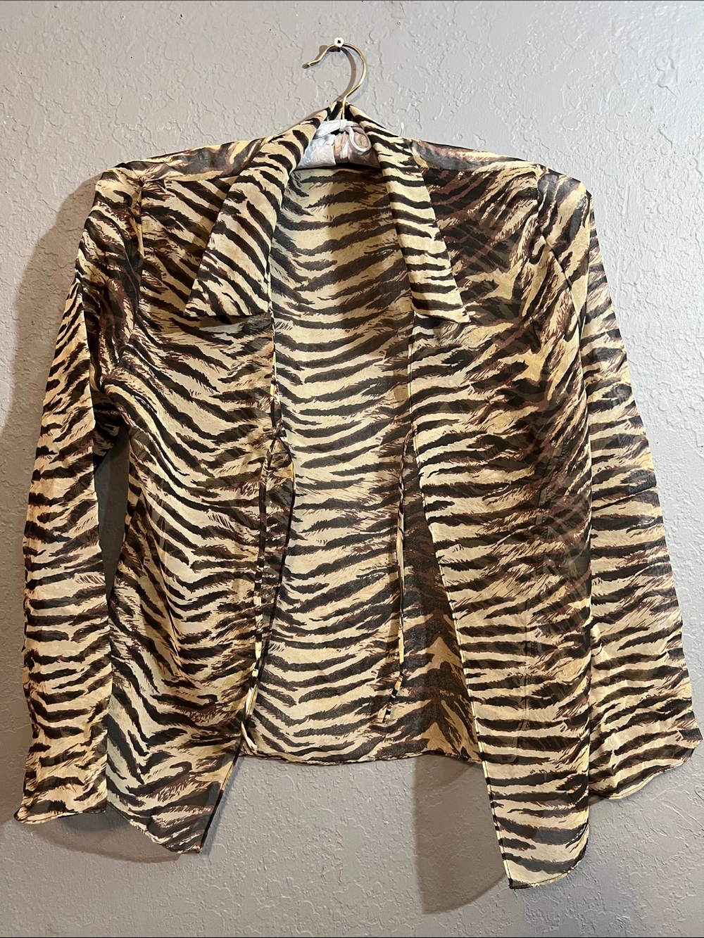 Women's Animal Print Open Front Bolero
